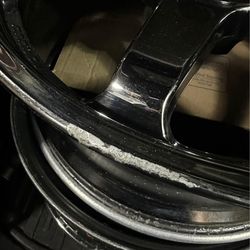 Authentic Rays Engineering Volk staggered TE37’s in PVD Chrome. 19 inch.