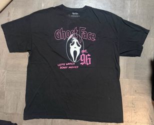 Ghost Face Scream Graphic T-Shirt