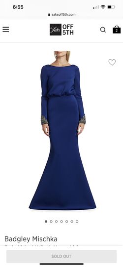 Brand: Badgley Mischka, Color: Royal Blue, Size: US 2, Small