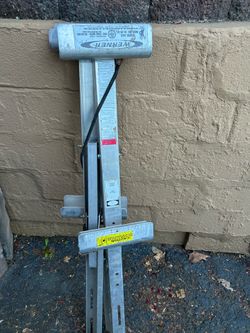 Aluminum ladder outriggers