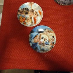 CHRISTMAS Decorative Plates 