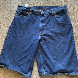 Navy Blue Jorts