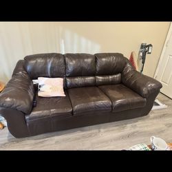 Leather Livingroom Set