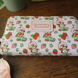 Strawberry shortcake hand wallet
