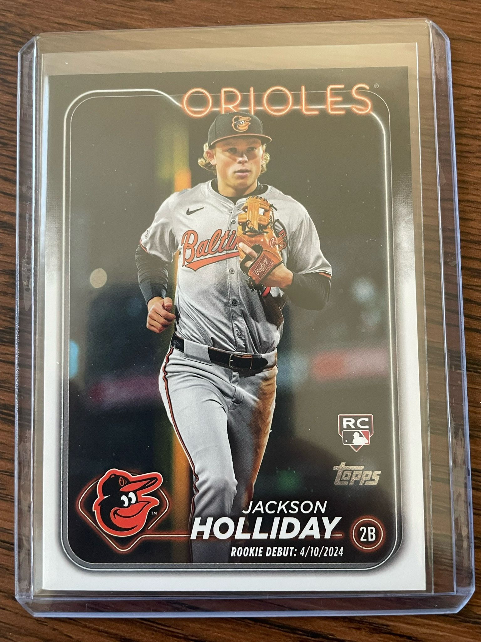 Jackson Holiday Rookie Card