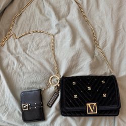 Victoria Secret Velvet Purse