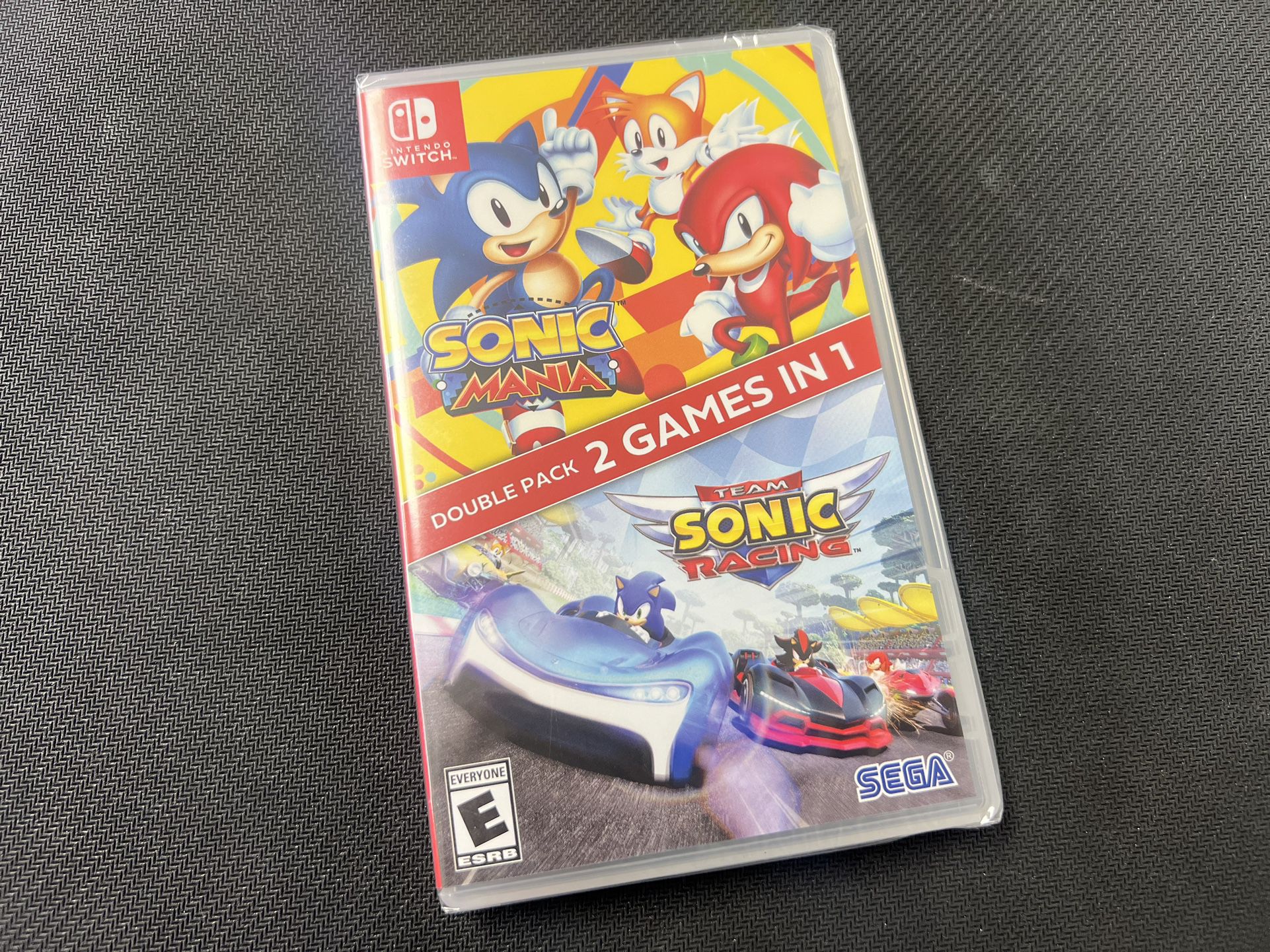 NSW Sonic Mania + Team Sonic Racing Double Pack - Nintendo Switch 