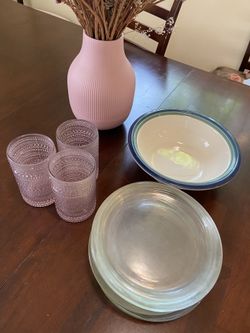 Plates, Cups, Bowl