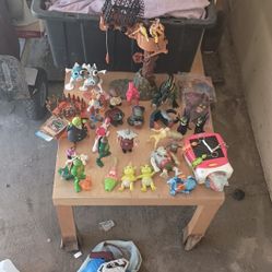 ALL FOR $35 OR OFFER!!! VINTAGE (1990s- EARLY 2000s) COLLECTIBLE TOYS FIGURINES ACTION FIGURES