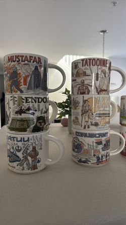 Starbucks You are Here Mugs -Star Wars Collection