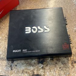 Boss 1200 Watts 2 Channel Car Amplifier