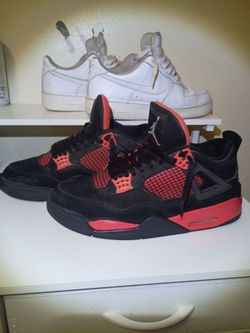 Jordan 4s  red and black