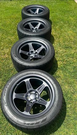 Super stock rims new tires