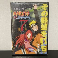 Naruto Shippuden The Movie 7 DVD NEW SEALED IV Lost Tower Anime English Subs