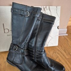 Women  Long Boots, Practically New, Callen Black, Size 10 M/W