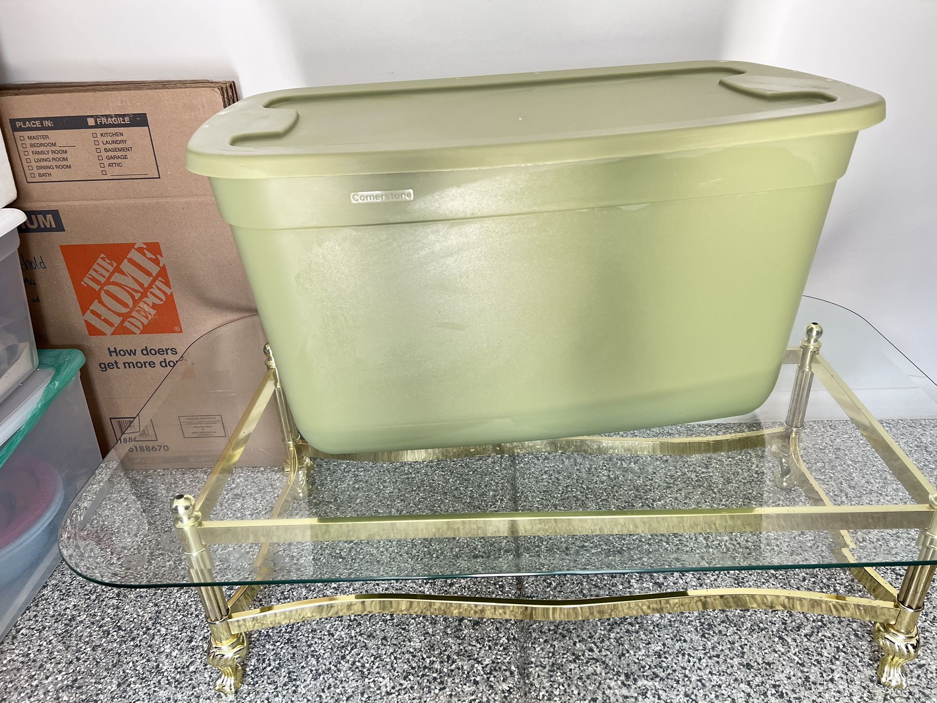 Multiple Big Bins  And Two Laundry Bins  