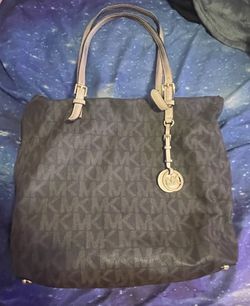 Michael Kors brown monogram bag/purse tote