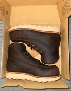 Red Wing Mens Steel Toe Boots (Size 12)