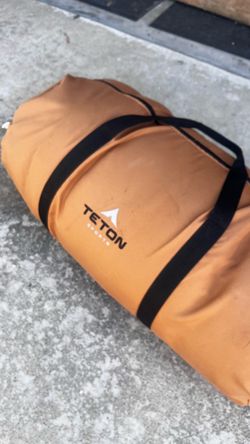 Teton Evergreen two person canvas sleeping bag
