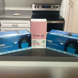 Face masks, and hand sanitizer