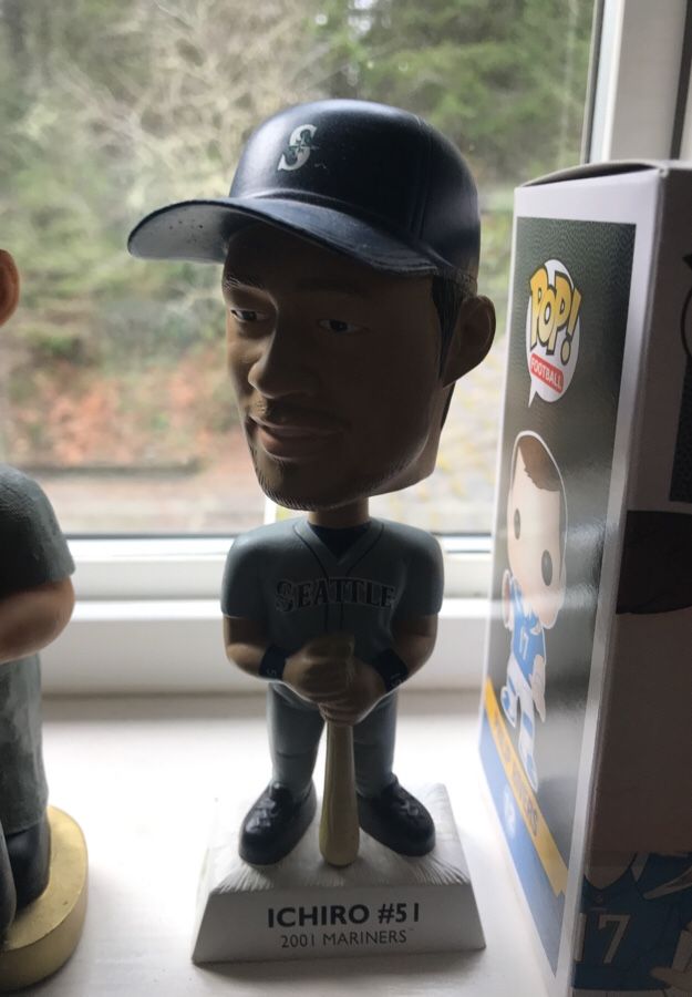 Ichiro Hall Of Fame Bobblehead American League MVP Baseball