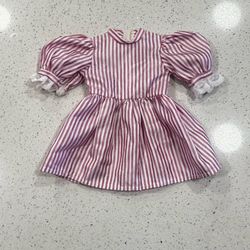 1995 Pleasant Company American Girl Samantha Striped Taffeta Birthday