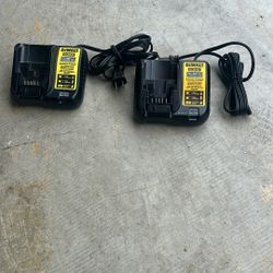 20 V Battery, Chargers, And Excellent Condition