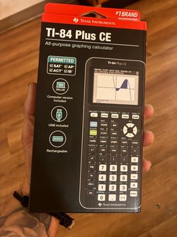 TI-84 Plus CE Python Graphing Calculator