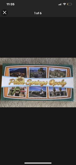 VTG NIB Factory Sealed PALM SPRINGS OPOLY Real Estate  MONOPOLY Type Board Game