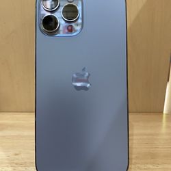 I Phone 13 Pro Max 128GB Blue Factory Unlocked New