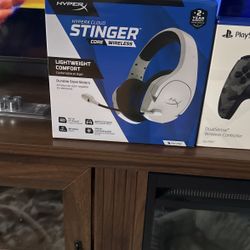 Moving PS5 System Games Controllers Charger And Headset