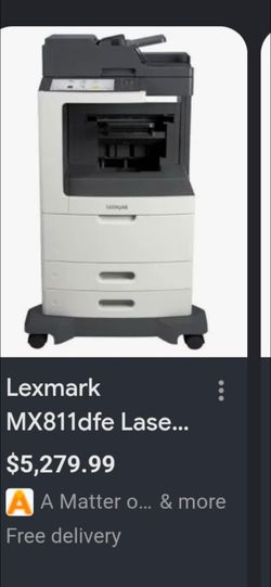 Lexmark811dfe  printer