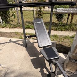 Weight Bench Set, Bench Press With Squat Rack 