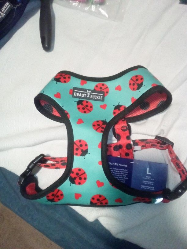 Dog Harness & Matching Leash