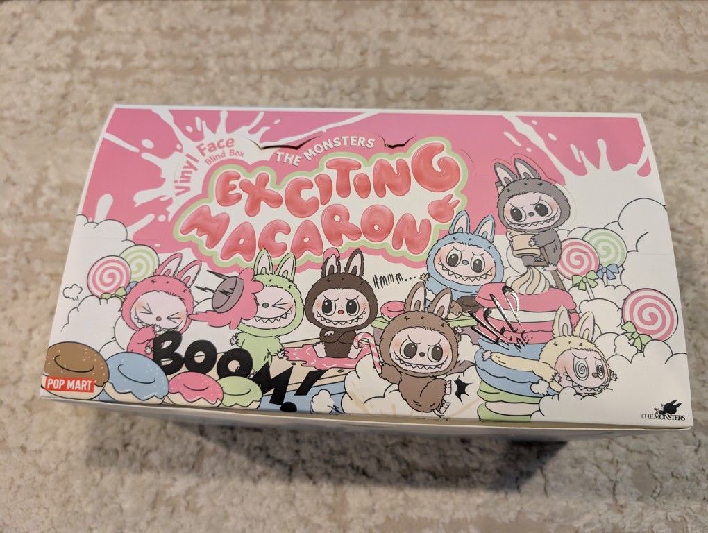 Exciting Macaron Labubu - Authentic