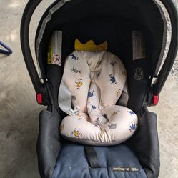 Car seat, Pack And Play, Changing Table, Diaper Genie, Baby Bath, Crib And 2 Bags Of Baby Girl Clothes