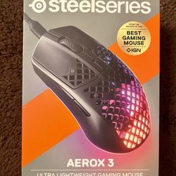 SteelSeries - Aerox 3 Ultra lightweight Gaming Mouse