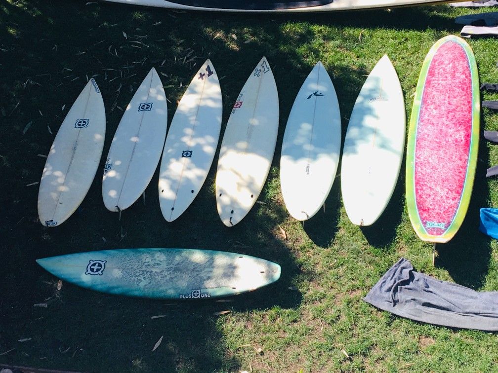 Assorted Surfboards