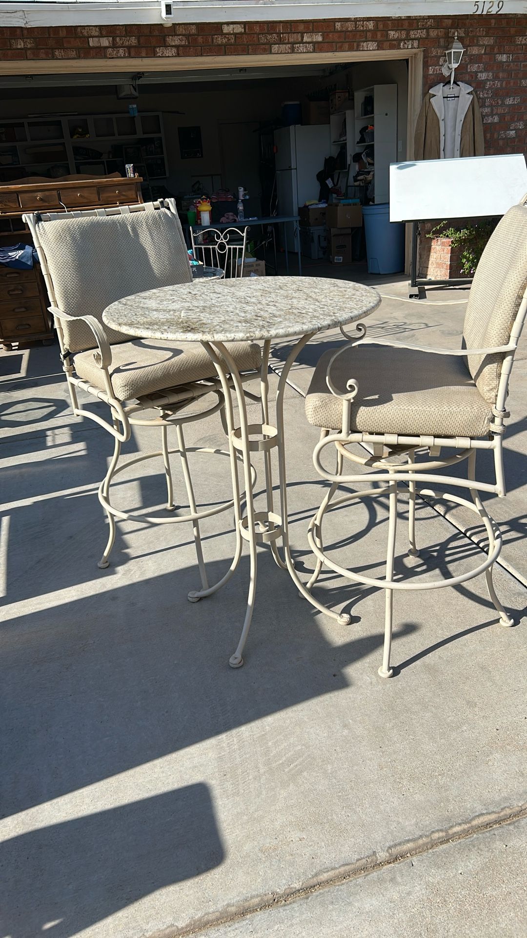 Marble High Top