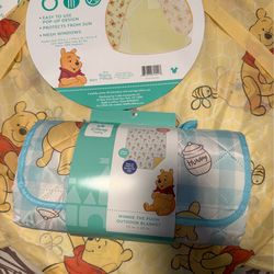 Winnie the Pooh Pop up Tent and Outdoor Blanket