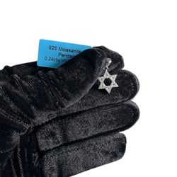 SS925 Moissanite Star Of David Pendant (Pendant Only)