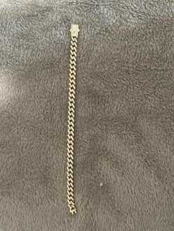 Gold 14k cuban bracelet