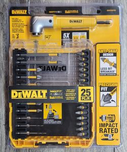 DEWALT 25-Piece Right Angle Attachment & Bit Set