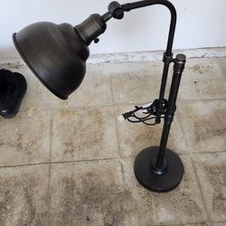 Desk lamp a sign.She needs a di