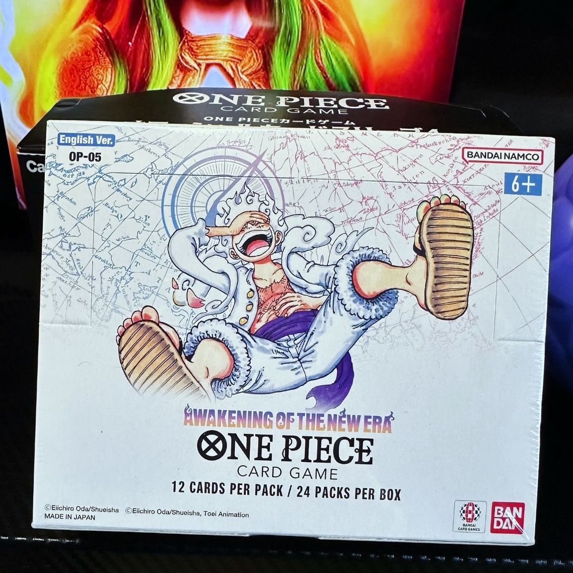 awakening of a new era booster box SEALED One Piece OP-05 the 05 EU is an immersive card set that transports players to the exciting world of One Piece One Piece Card Game -