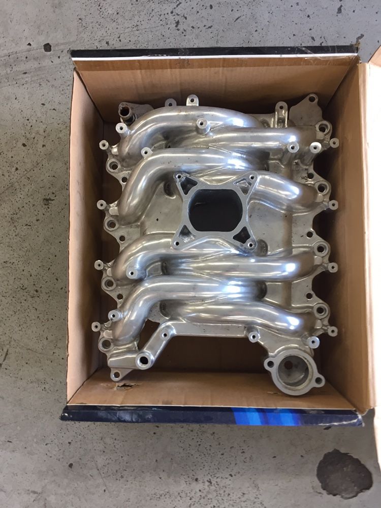 Speedmaster Polished Aluminum Intake Manifold For 99-04 Mustang GT