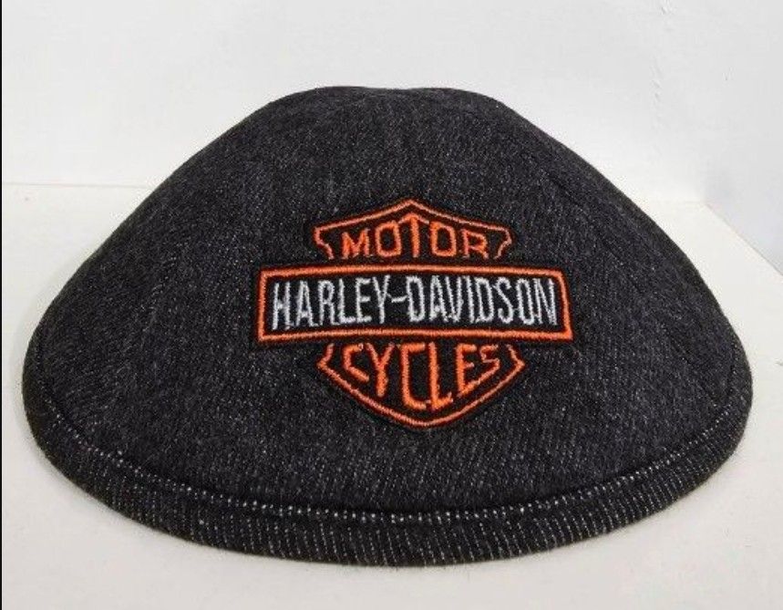 Harley DAVIDSON, Kippah, Yarmulke, Headcovering, Skull Cap, Judaica