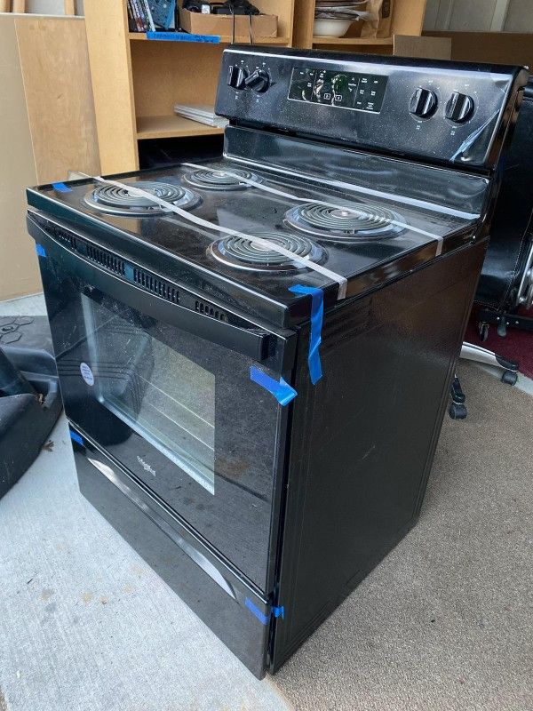Whirlpool Electric Stove Self Cleaning for Sale in WA OfferUp