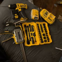 Dewalt Tools And Fast Charger 