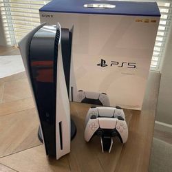 Ps5 And 2 Controllers 